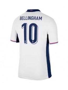 Billige England Jude Bellingham #10 Hjemmedrakt EM 2024 Kortermet